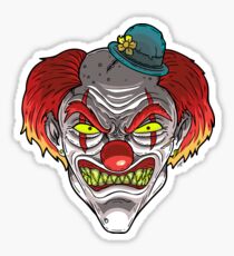 Badass Clown Sticker