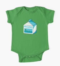Missing Short Sleeve Baby One-Piece