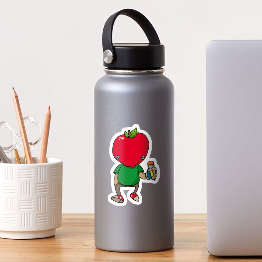 Apple Jakk Red Sticker