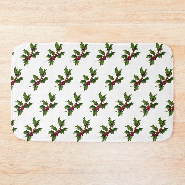 Item preview, Vintage holly pattern designed and sold by LittleBettyMakes.