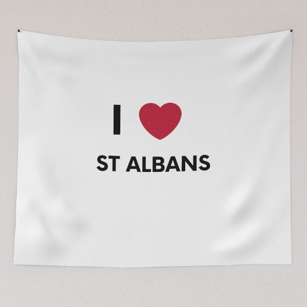Item preview, I Love St Albans  designed and sold by melbournegirl.