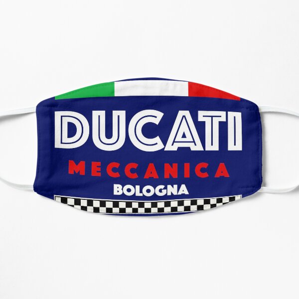 DUCATI 2 Mascarilla plana