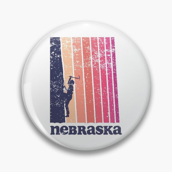 Item preview, Climb Nebraska! designed and sold by CuriousCurios.