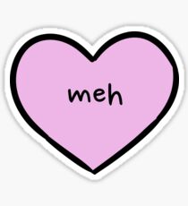 Sassy Heart–meh–Mauve Sticker