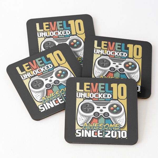 Item preview, Level 10 Unlocked designed and sold by mydesigns15.