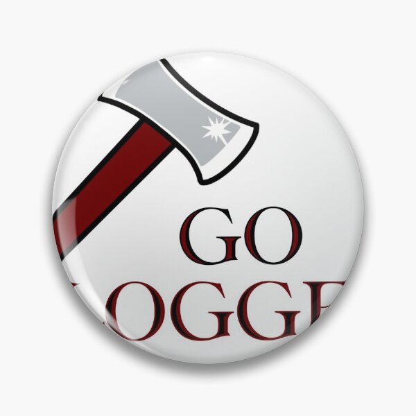 Item preview, go loggers  designed and sold by SmartStickers.