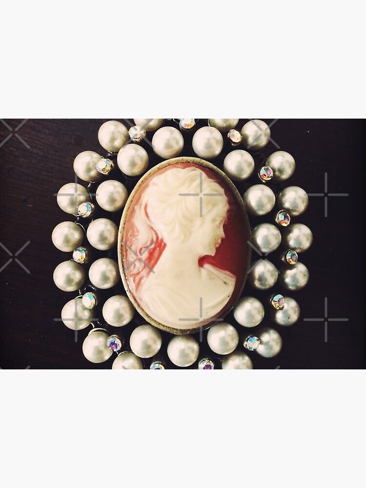 Classic Vintage Cameo - Art Photo - Jewelry Inspired Gift by OneDayArt
