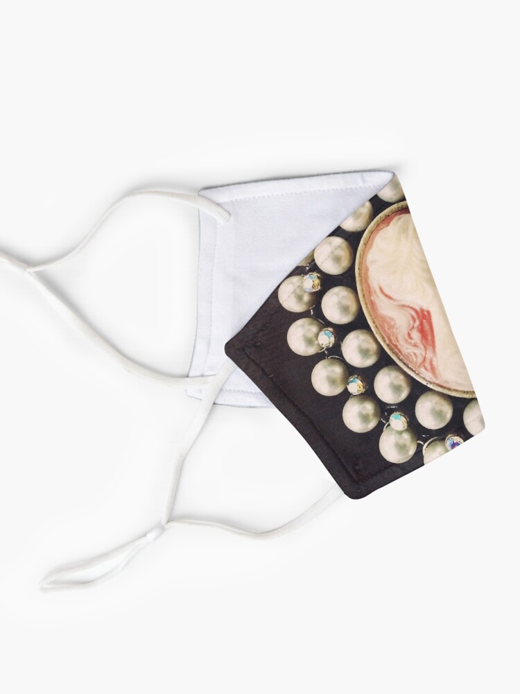 Alternate view of Classic Vintage Cameo - Art Photo - Jewelry Inspired Gift Mask