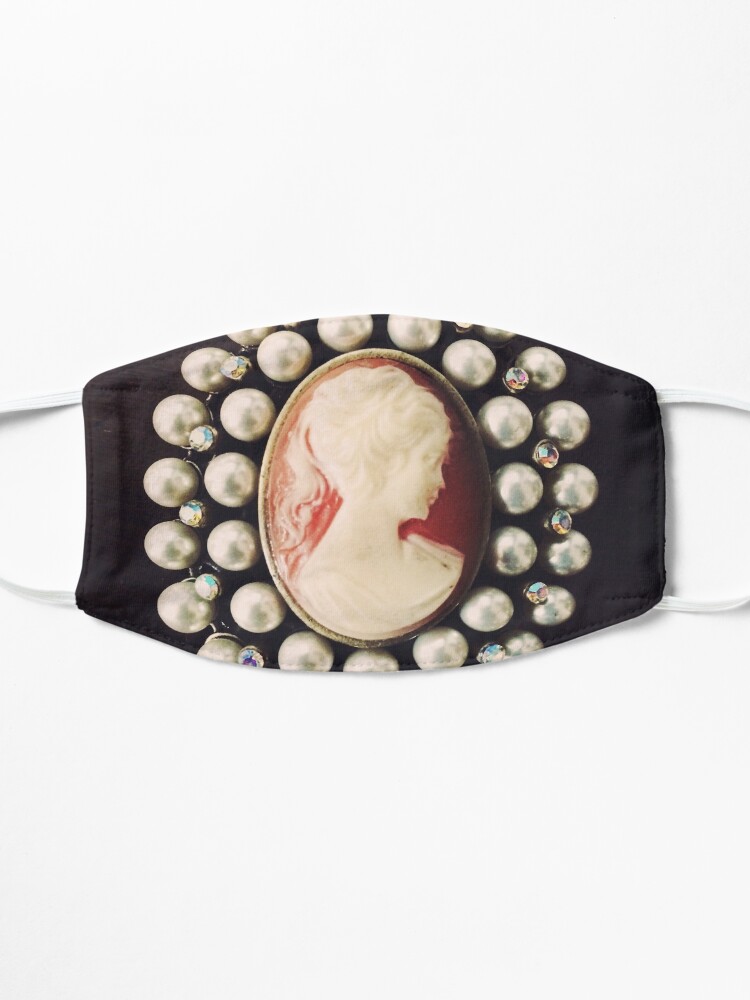 Alternate view of Classic Vintage Cameo - Art Photo - Jewelry Inspired Gift Mask