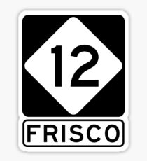 NC 12 - Frisco Sticker