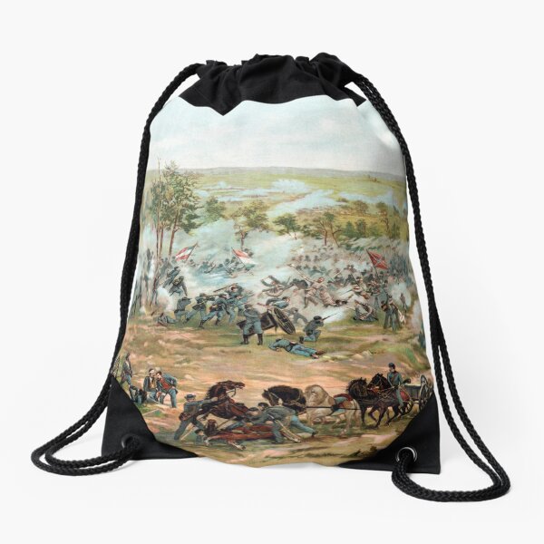 Battle Of Gettysburg -- American Civil War Drawstring Bag