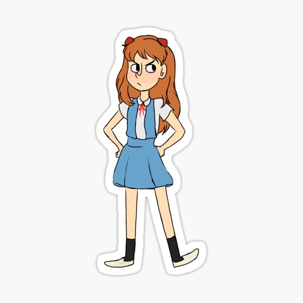 Asuka Langley Sticker