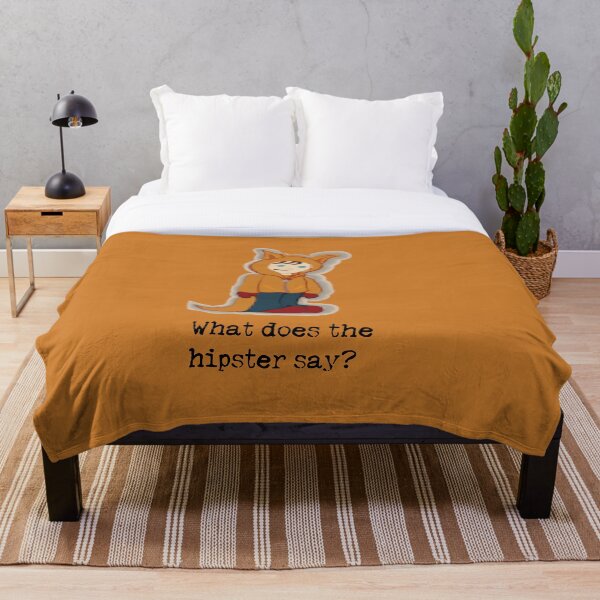 Item preview, What Does the Hipster Say? designed and sold by AnsateJones.