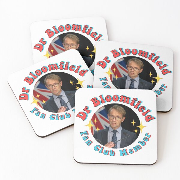 Dr Ashley Bloomfield Coasters (Set of 4)