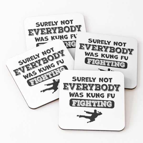 Item preview, Surely Not everybody Was kung fu fighting designed and sold by graphicmeyou.