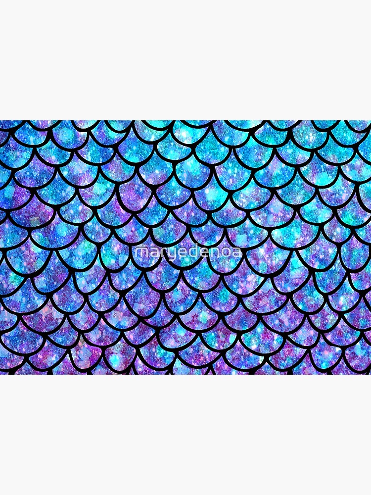 Purples & Blues Mermaid scales by maryedenoa