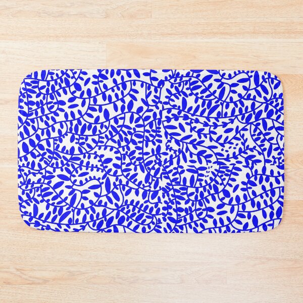 Item preview, blue leaves || whatthemichelle designed and sold by whatthemichelle.