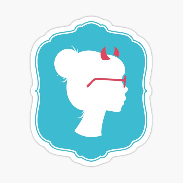 La Fille Méchante Sticker