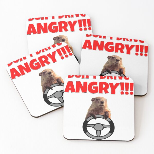 Item preview, Don't Drive Angry Groundhog designed and sold by BuyMe1.