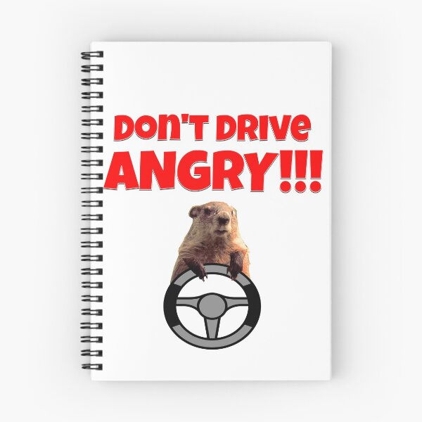 Item preview, Don't Drive Angry Groundhog designed and sold by BuyMe1.
