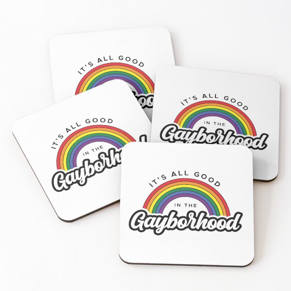 Item preview, It's All Good in the Gayborhood designed and sold by creativecurly.