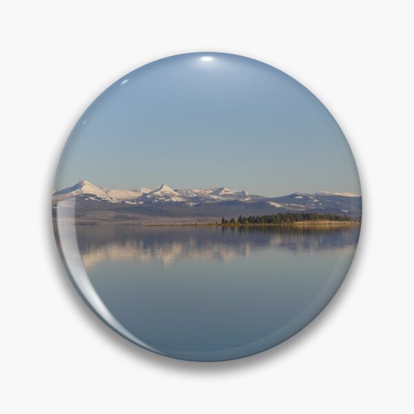 Item preview, An island of trees sits in Yellowstone Lake designed and sold by MomentofPercep.