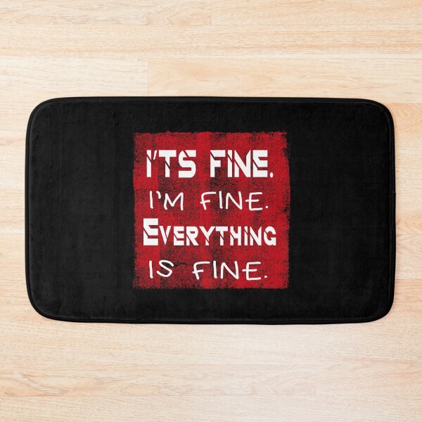 Item preview, It's fine i'm fine everything is fine,gift for teen,Introvert Shirt, Workout Shirt designed and sold by delkh07.