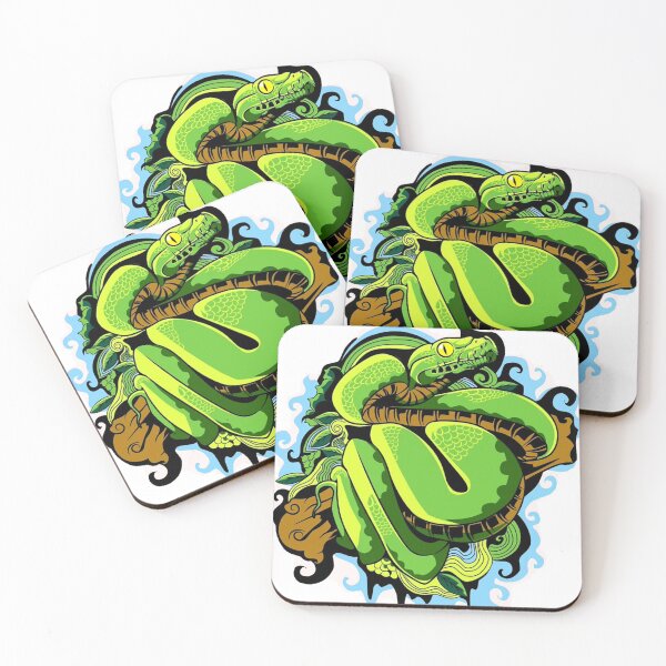Item preview, The green snake designed and sold by Juwelee.