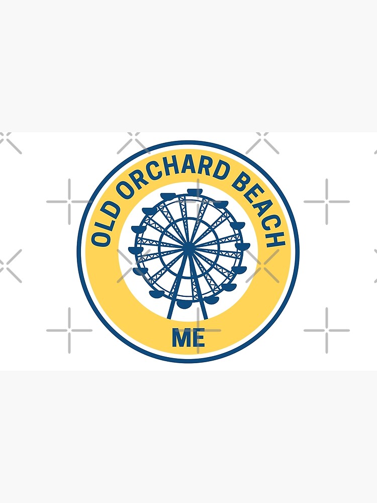 "Vintage Old Orchard Beach Maine" Poster by fearcity Redbubble