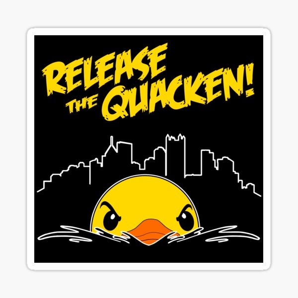Release The Quacken Sticker Sticker