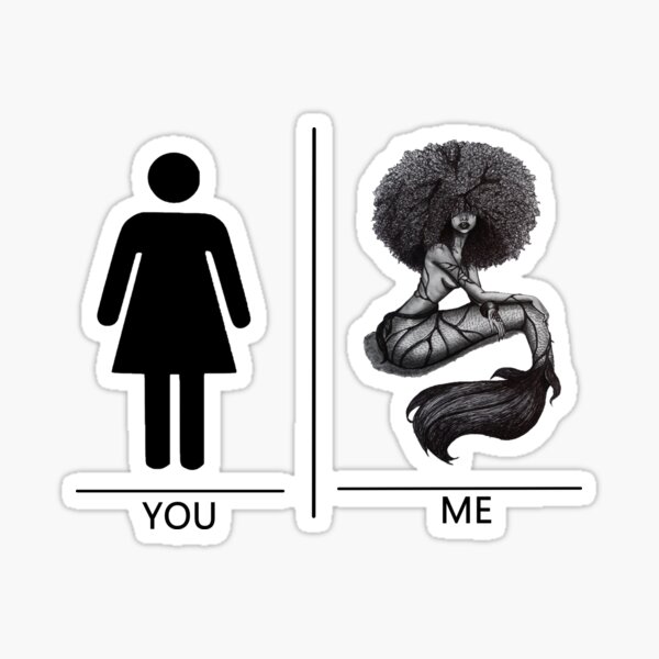 You and Me Sticker