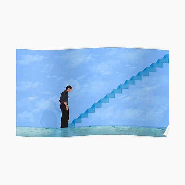 The Truman Show Exit Art Poster