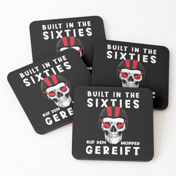 Item preview, Motorcycle gift biker saying Born in the 60s designed and sold by SiRaGeckoDesign.
