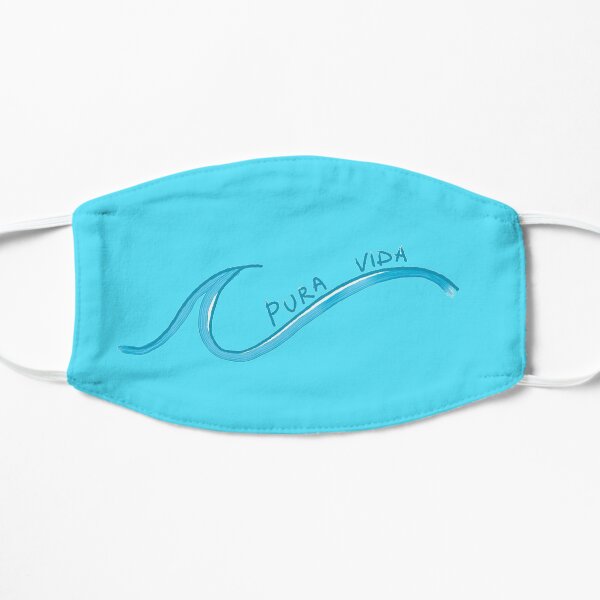 Pura Vida Flat Mask