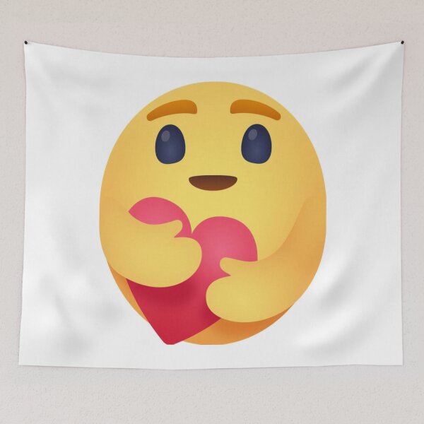 Item preview, New FB Care Emoji - Hug Heart Caring Emoji Classic , stay safe . designed and sold by anasdaghai98.