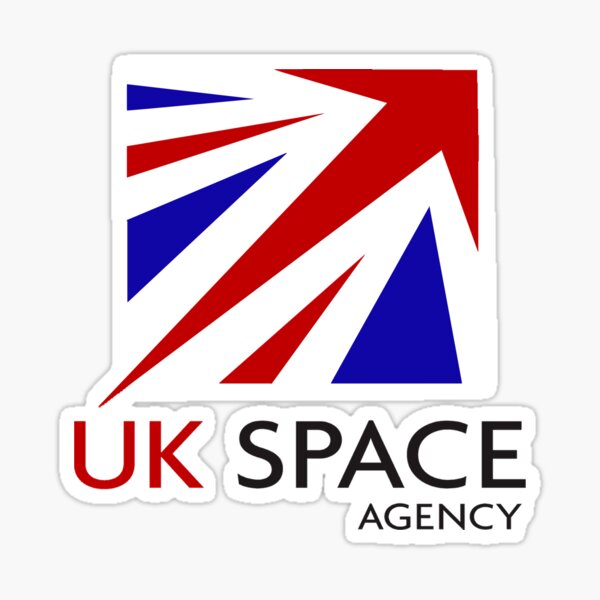 Logo de l'Agence spatiale du Royaume-Uni Sticker