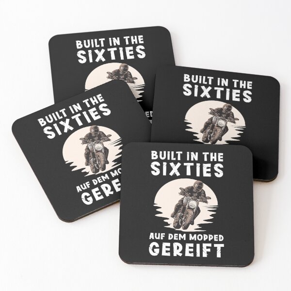 Item preview, Motorcycle gift biker saying Born in the 60s designed and sold by SiRaGeckoDesign.