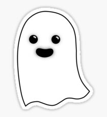 Horrifying Cute Ghost - Guy Sticker