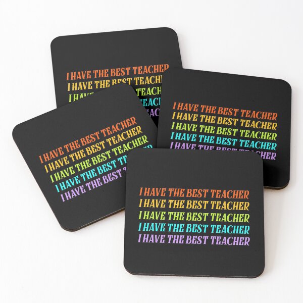 Item preview, i have the best teacher, rainbow colors  designed and sold by Amineharoni.