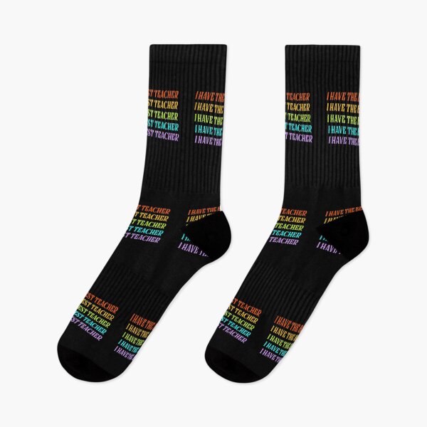 Item preview, i have the best teacher, rainbow colors  designed and sold by Amineharoni.
