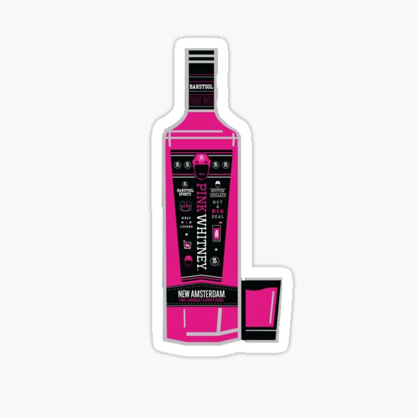 Pink Whitney Logo Canvas ly