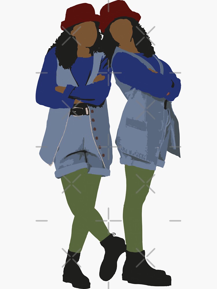 Tia Tamera Sister Sister Sticker For Sale By Serendipitous08 Redbubble