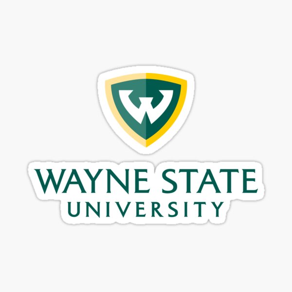 Wayne State Logo Sticker