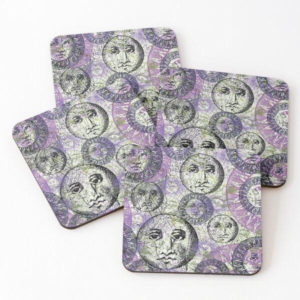 Item preview, Mr and Mrs purple moon #3 of celestial collection  designed and sold by Joysdigitalart.