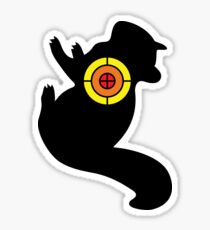 Chipmunk Target Sticker