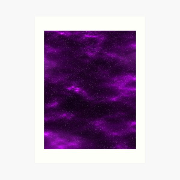 Magenta Galaxy Art Print