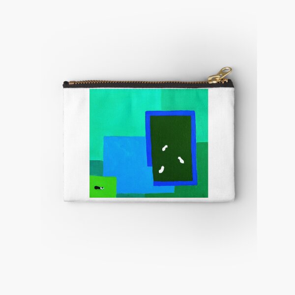 Item preview, Sheep dog and sheep. Abstract painting designed and sold by Bagsyrose.