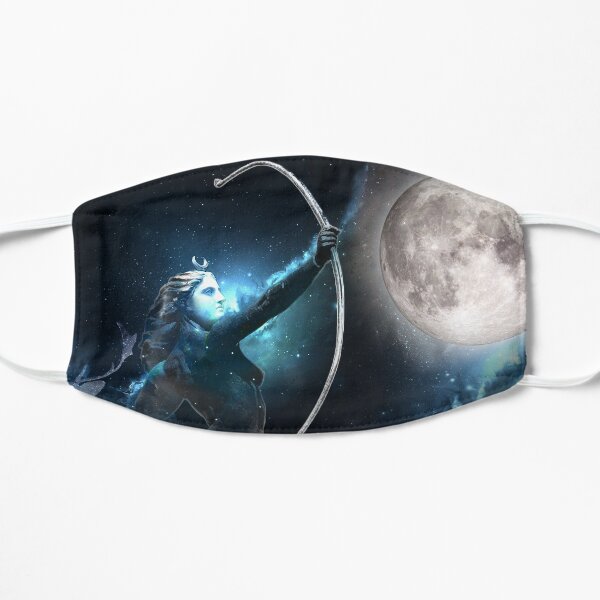 Artemis the Moon Flat Mask
