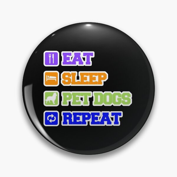Item preview, Comer, dormir, mascotas perros, repetir designed and sold by DogCatLover42.