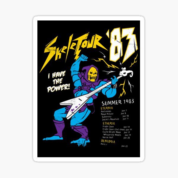 Skeletour '83 - sticker Sticker